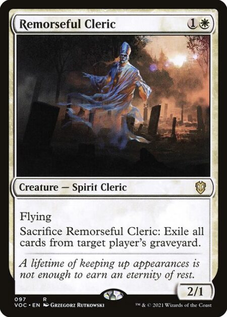 Remorseful Cleric - Flying