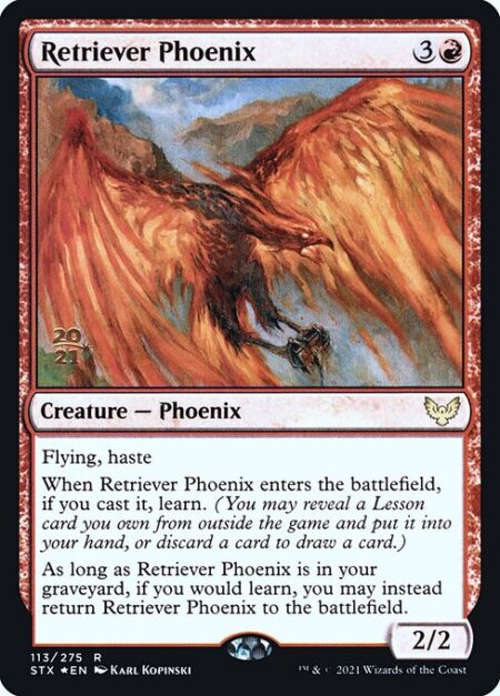 Retriever Phoenix - Flying