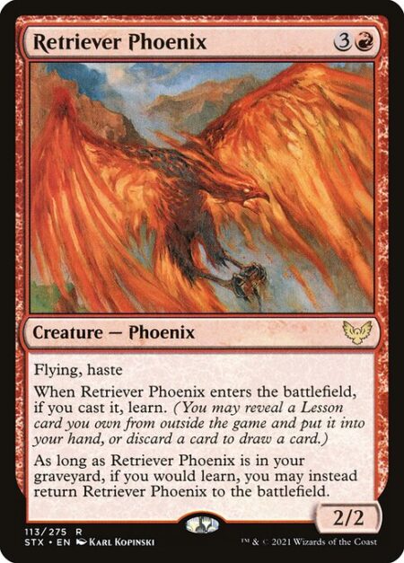 Retriever Phoenix - Flying