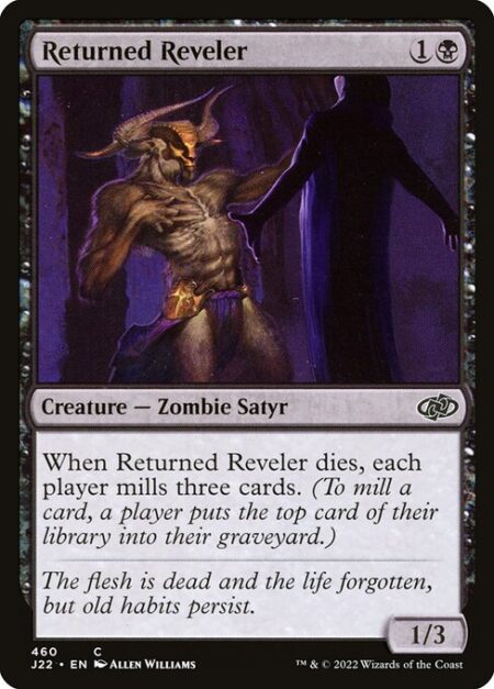 Returned Reveler - When Returned Reveler dies