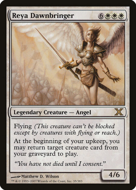 Reya Dawnbringer - Flying