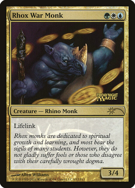 Rhox War Monk - Lifelink