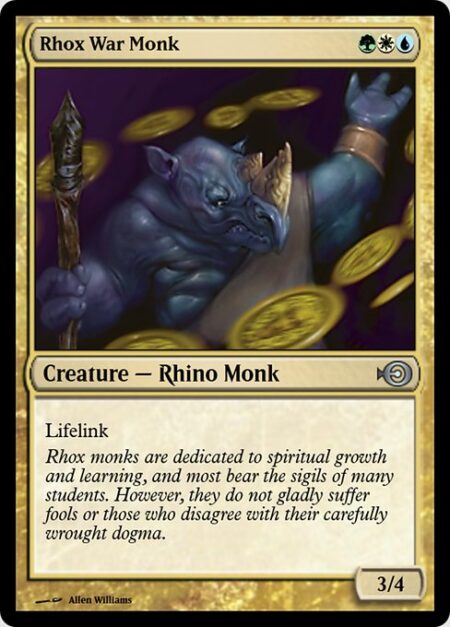 Rhox War Monk - Lifelink