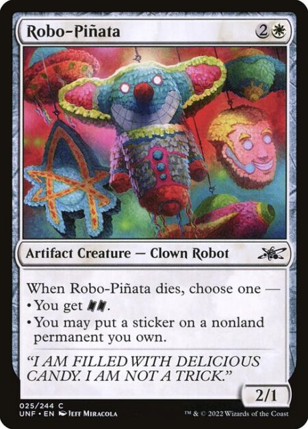 Robo-Piñata - When Robo-Piñata dies