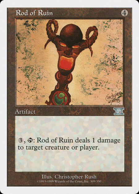 Rod of Ruin - {3}