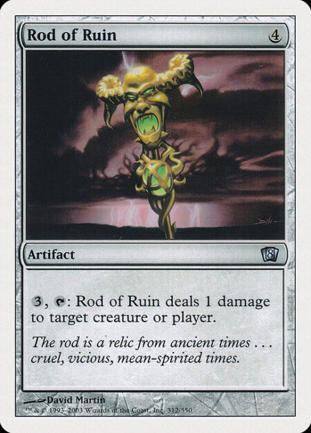 Rod of Ruin - {3}