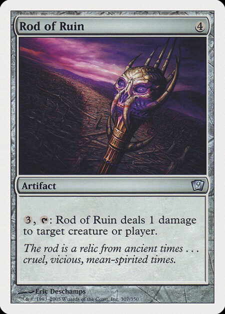 Rod of Ruin - {3}