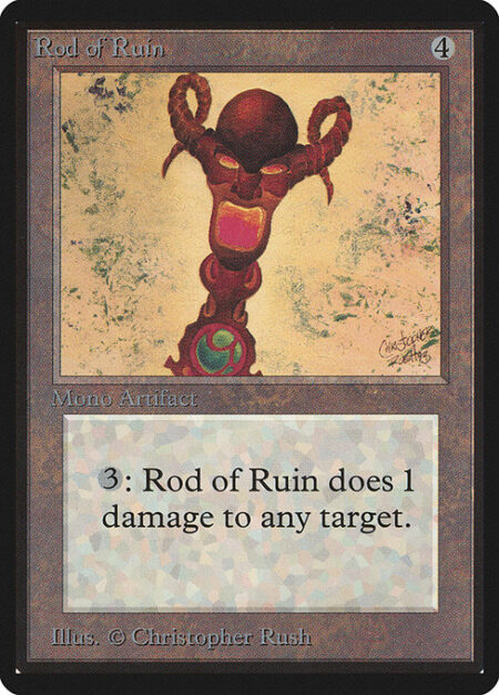 Rod of Ruin - {3}