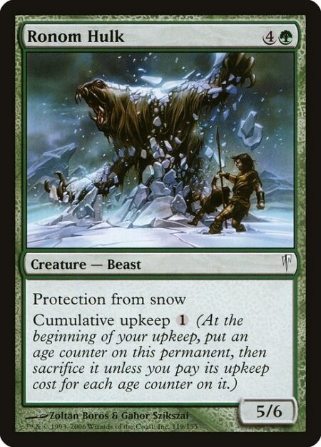 Ronom Hulk - Protection from snow