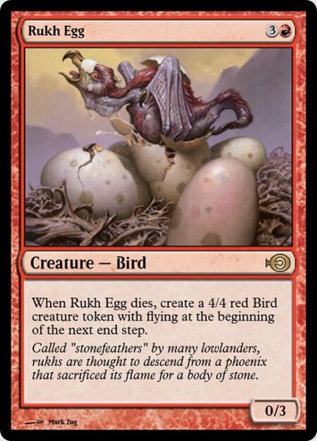 Rukh Egg - When Rukh Egg dies