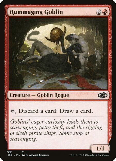 Rummaging Goblin - {T}