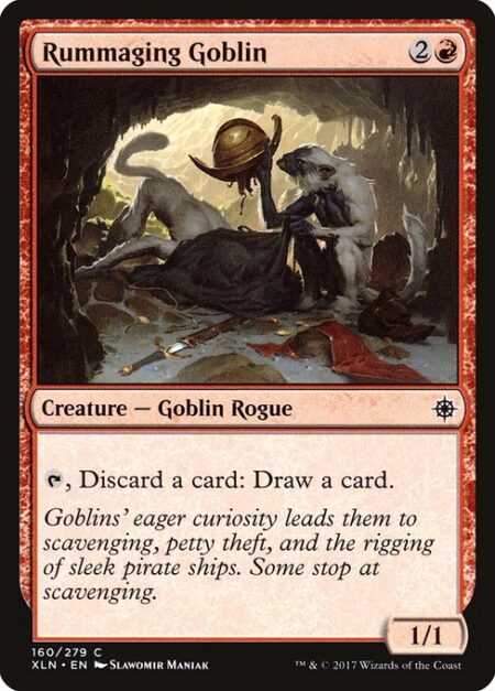 Rummaging Goblin - {T}