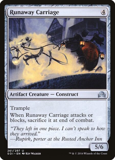 Runaway Carriage - Trample