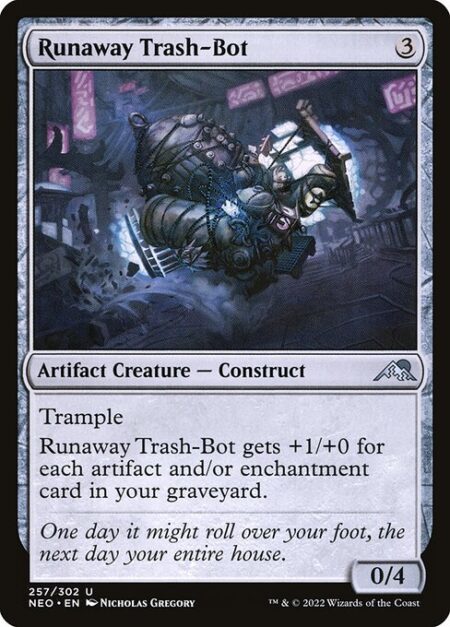 Runaway Trash-Bot - Trample