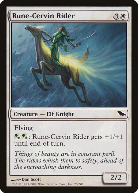 Rune-Cervin Rider - Flying