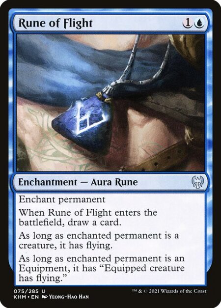 Rune of Flight - Enchant permanent