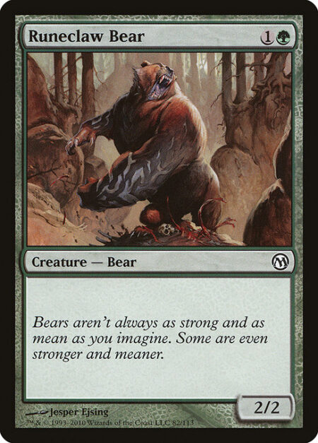 Runeclaw Bear -