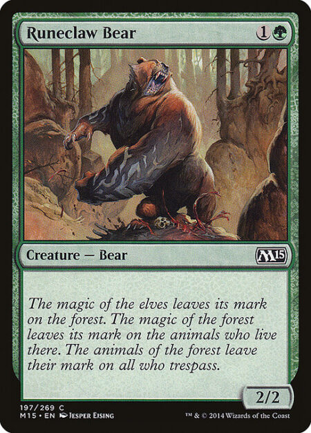 Runeclaw Bear -