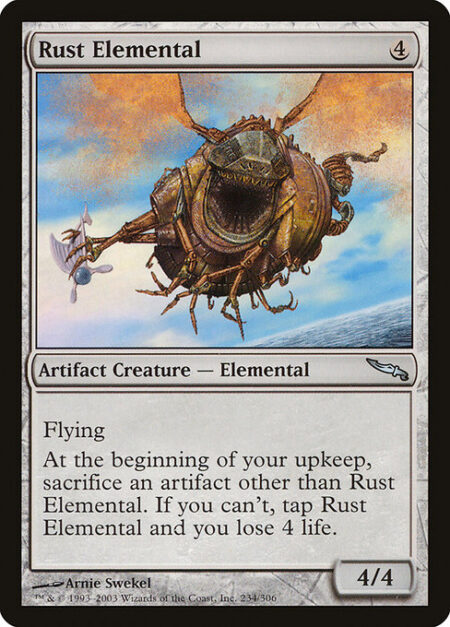 Rust Elemental - Flying