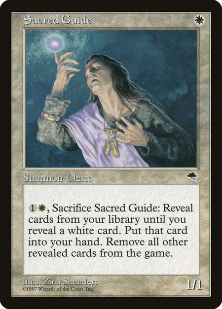 Sacred Guide - {1}{W}
