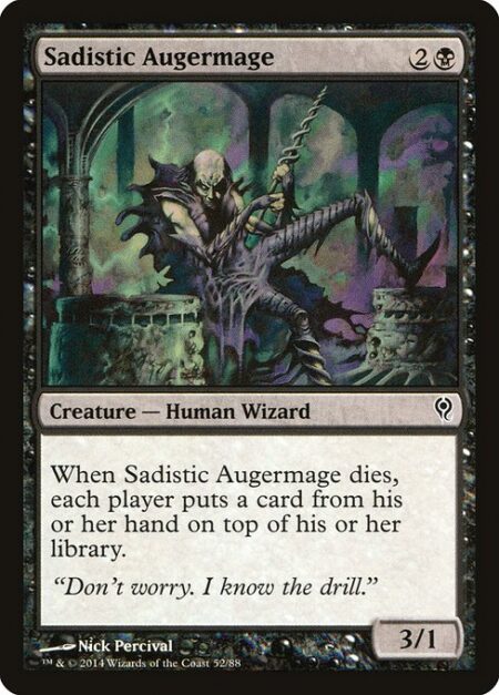 Sadistic Augermage - When Sadistic Augermage dies