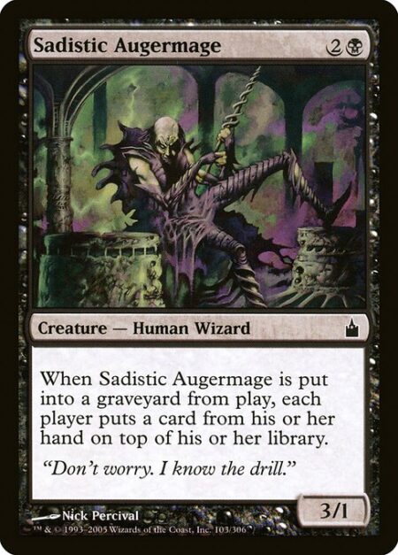 Sadistic Augermage - When Sadistic Augermage dies