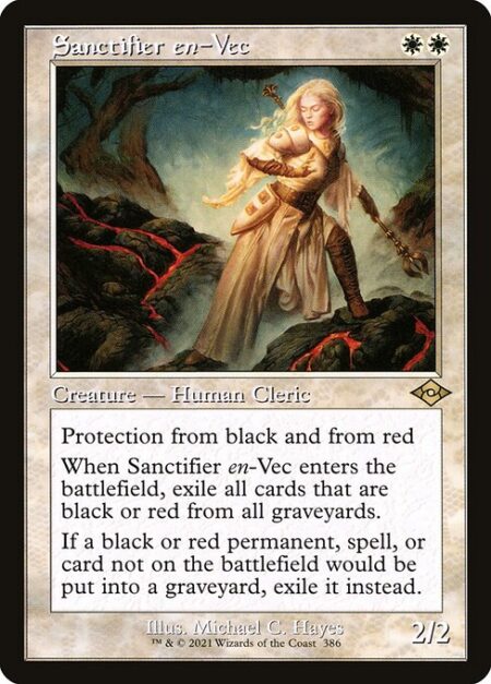 Sanctifier en-Vec - Protection from black and from red