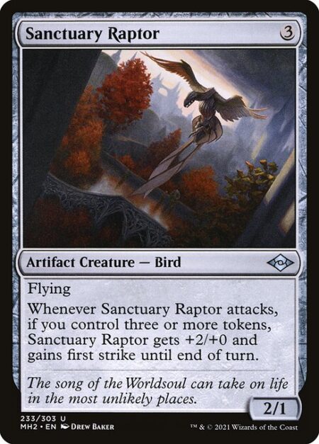 Sanctuary Raptor - Flying