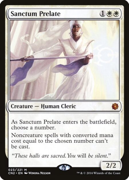 Sanctum Prelate - As Sanctum Prelate enters the battlefield