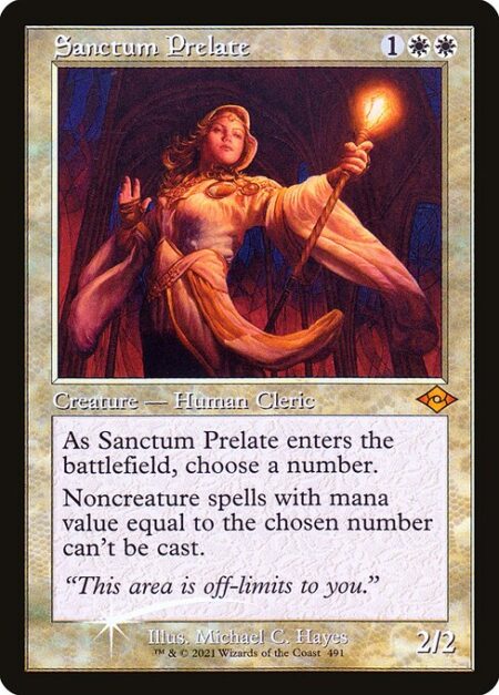 Sanctum Prelate - As Sanctum Prelate enters the battlefield