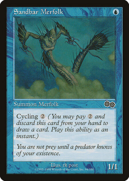 Sandbar Merfolk - Cycling {2} ({2}