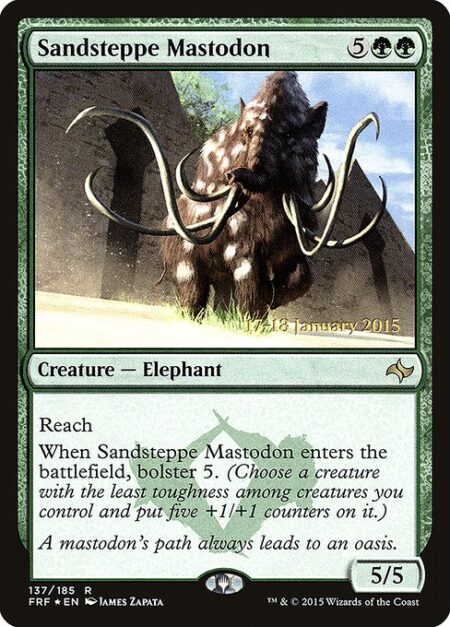 Sandsteppe Mastodon - Reach