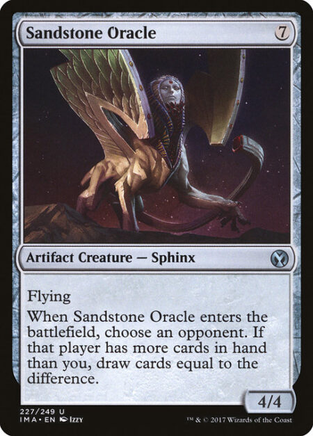 Sandstone Oracle - Flying