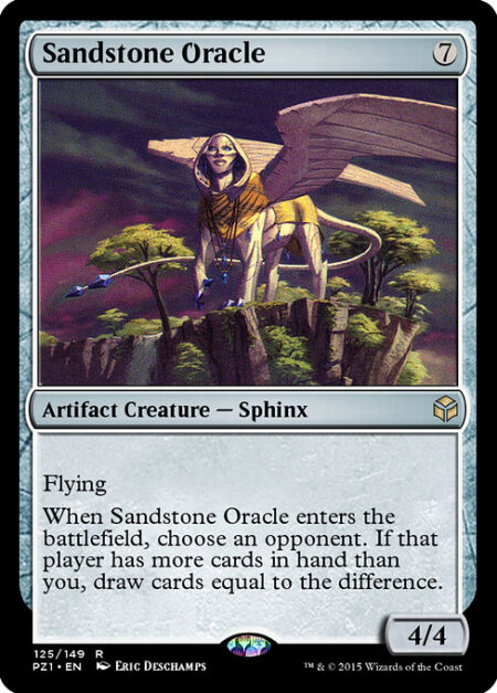 Sandstone Oracle - Flying