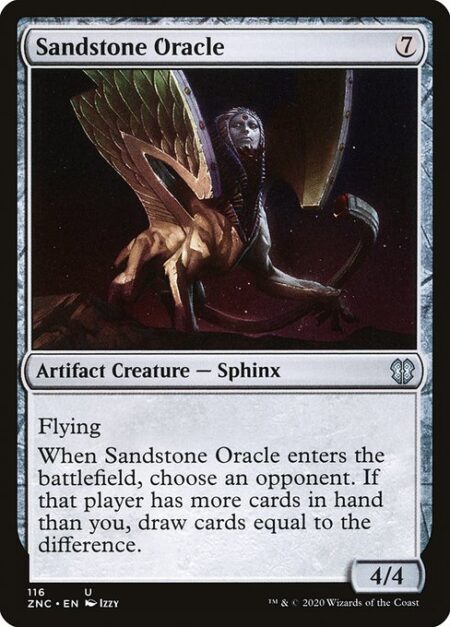 Sandstone Oracle - Flying