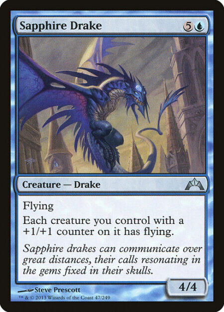 Sapphire Drake - Flying