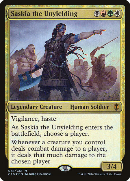 Saskia the Unyielding - Vigilance