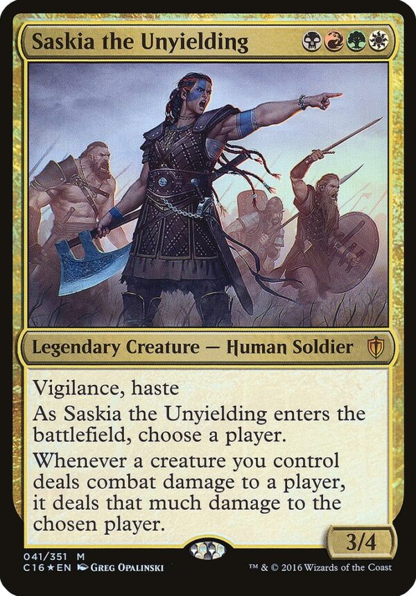 Saskia the Unyielding - Vigilance