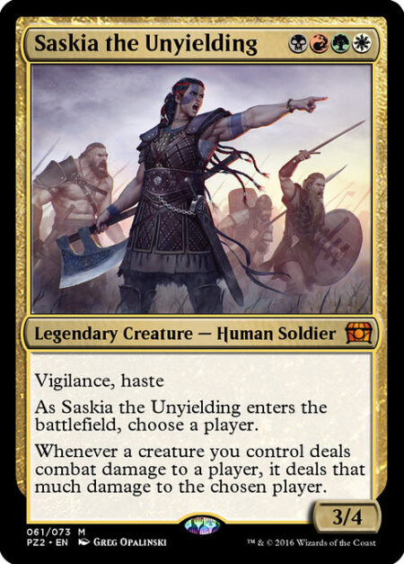 Saskia the Unyielding - Vigilance