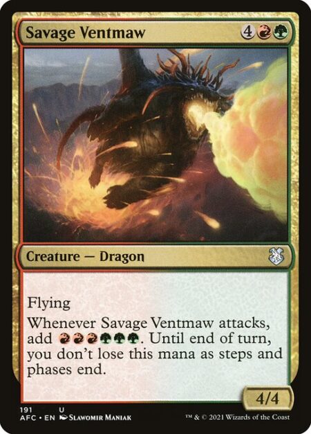 Savage Ventmaw - Flying