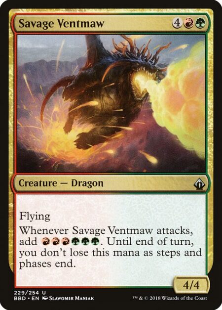 Savage Ventmaw - Flying