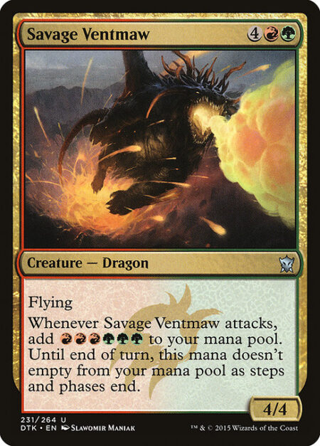 Savage Ventmaw - Flying