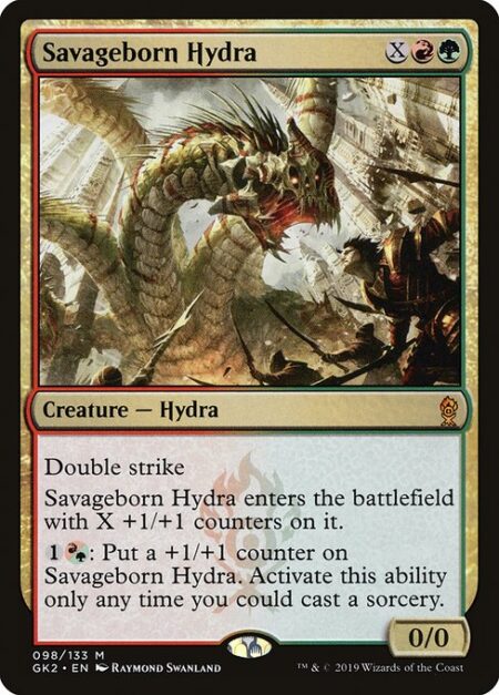 Savageborn Hydra - Double strike