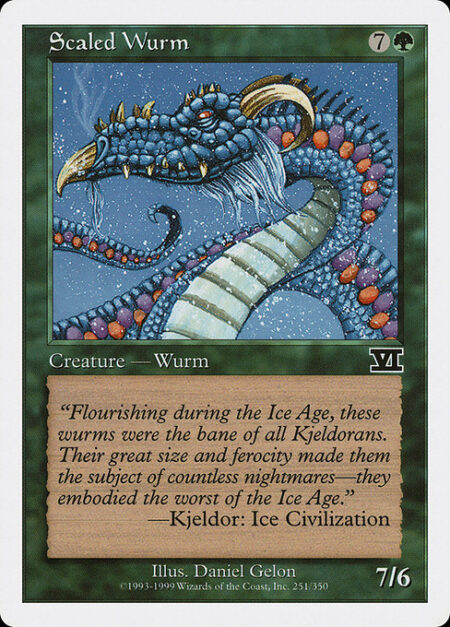 Scaled Wurm -