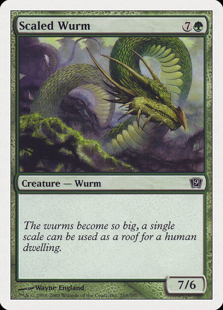 Scaled Wurm -