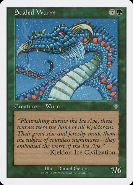 Scaled Wurm -