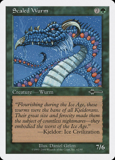 Scaled Wurm -