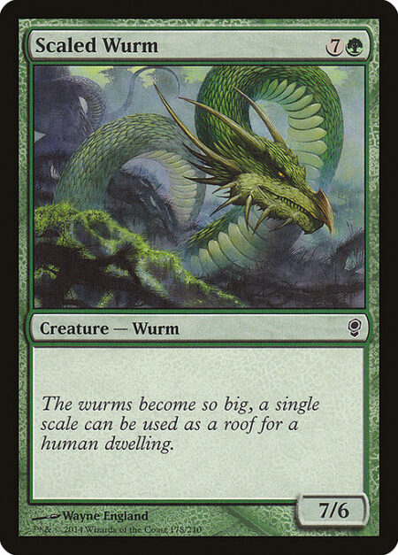 Scaled Wurm -