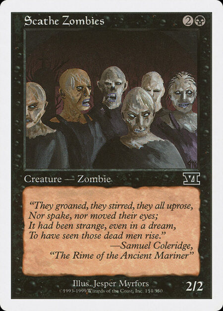 Scathe Zombies -