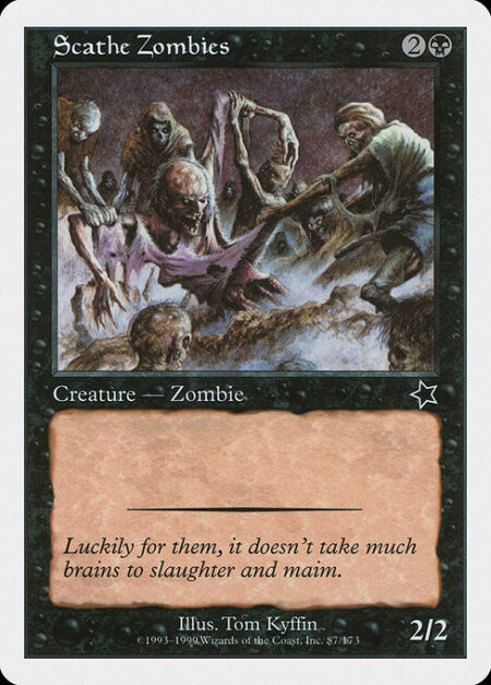Scathe Zombies -